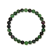 Rubin-Zoisit-Armband