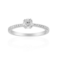 Anello in oro con Diamante VVS1 (G)