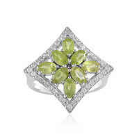 Bague en argent et Sphène