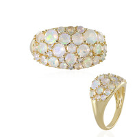 Anello in argento con Opale di Welo