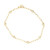 Brazalete en oro con Diamante I1 (H)  (CIRARI)