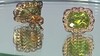 Pendientes en plata con Peridoto de Birmania