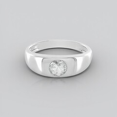 Anello in argento con Zircone