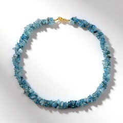 Collana in argento con Acquamarina Brasiliana