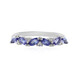 Bague en argent et Tanzanite