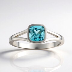 Anello in argento con Zircone Ratanakiri
