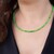 Collana in argento con Opale Verde