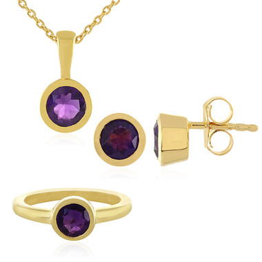 Amethyst-Silberset