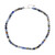 Collana in argento con Dumortierite