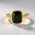 Anello in argento con Apatite Cromo