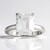 Anello in argento con Topazio Bianco