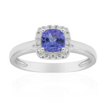 AAA-Tansanit-Goldring