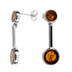 Baltic Amber Silver Earrings (dagen)