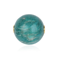Amazonite Silver Pendant
