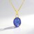Collana in argento con Tanzanite (Gems en Vogue)
