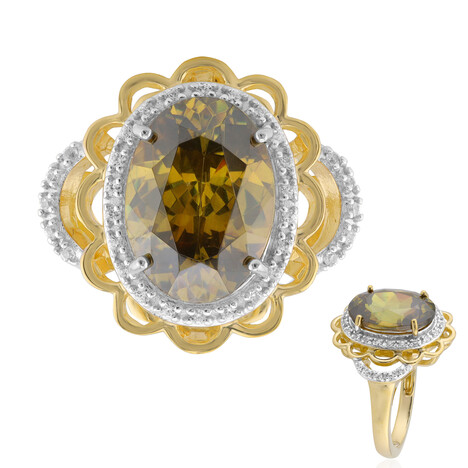 Bulgarischer Sphalerit-Goldring