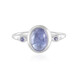 Anillo en plata con Tanzanita