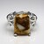 Anello in argento con Quarzo Dinosauro