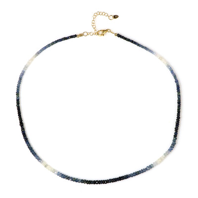 Collar en plata con Zafiro azul