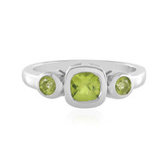 Bague en argent et Péridot