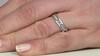 Zilveren ring met zirkonen