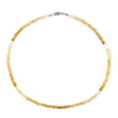 Collana in argento con Citrino