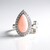 Anello in argento con Opale Rosa (de Melo Essence)