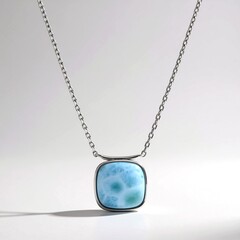 Collana in argento con Larimar
