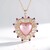 Collana in argento con Perla Mabe Rosa (Gems en Vogue)