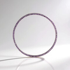 Ciondolo in argento con Ametista (MONOSONO COLLECTION)