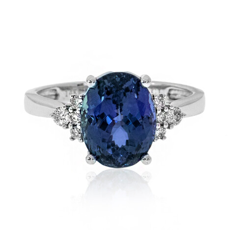 Anello in oro con Tanzanite (non riscaldata) (CIRARI)