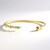 Bracciale in argento con Tsavorite della Tanzania