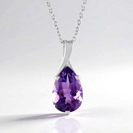 Collana in argento con Ametista