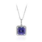 Collana in oro con Tanzanite AAA (CIRARI)
