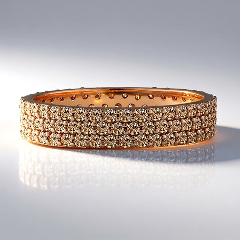 Anello in oro con Diamante Rose de France SI1 di Argyle (Annette)