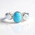 Anello in argento con Turchese Sleeping Beauty (de Melo Essence)