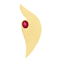 Ciondolo in argento con Rubino