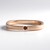 Anello in argento con Diamante Rosso I2 (de Melo)