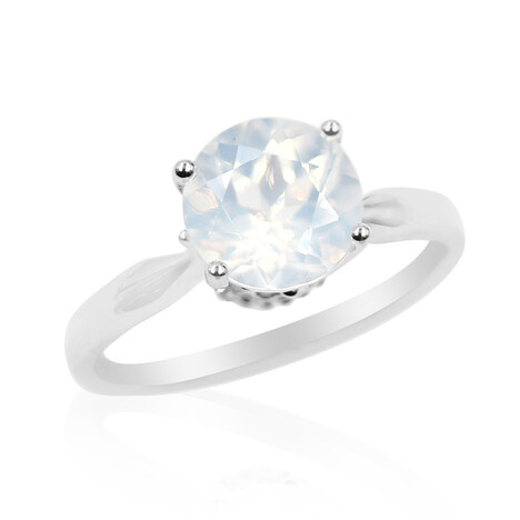 Mondblauer Quarz-Silberring