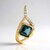Ciondolo in argento con Indicolite (Adela Silber)