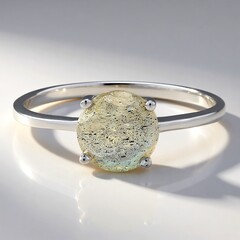 Anello in argento con Spectrolite