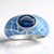Nepal Kyanite Silver Ring (SAELOCANA)
