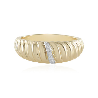 I2 (I) Diamant-Silberring