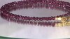 Collar en plata con Granate de Mozambique