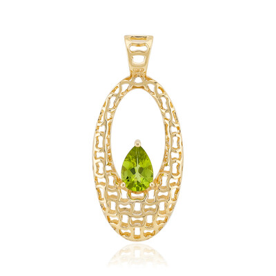Peridot-Goldanhänger (Ornaments by de Melo)