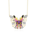 Collier en argent et Améthyste