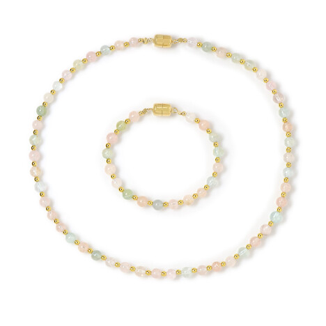 Fancy Beryl Silver Set (Riya)