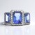 Anello in oro con Tanzanite AAA (CIRARI)