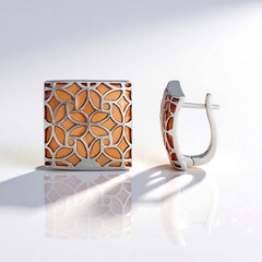 Orecchini in argento (Adela Silber)