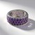 Anello in argento con Ametista Uruguay (de Melo Essence)